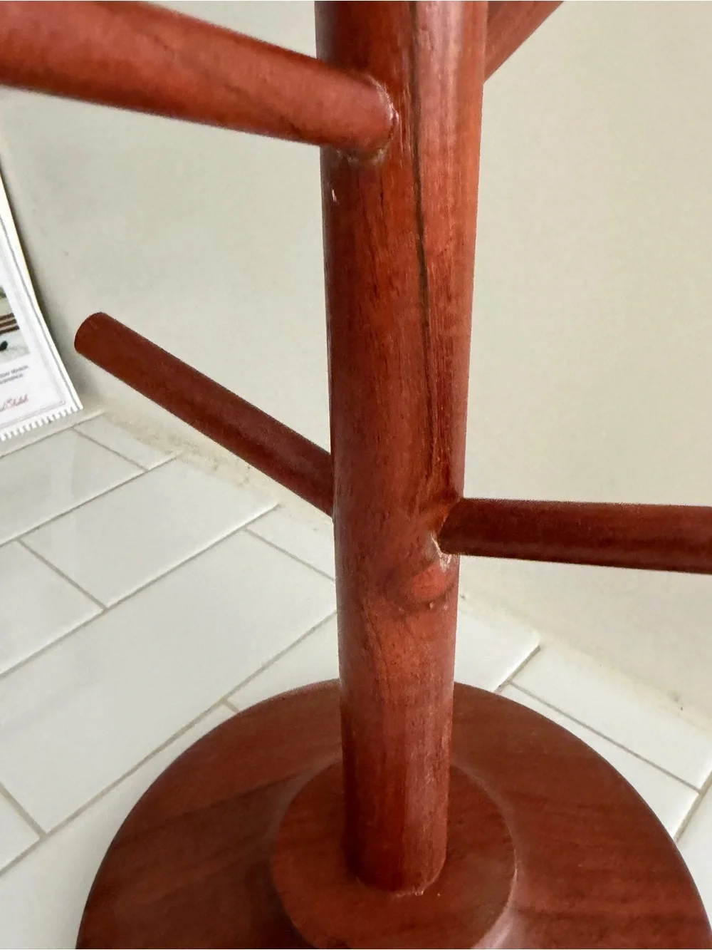 Hearth&Hand Magnolia+Wood Mug Tree+Coffee Bar+Gift.